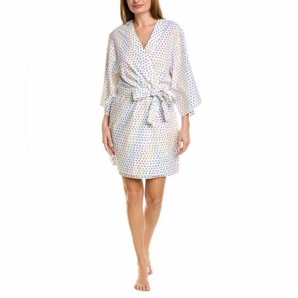 Roller Rabbit Other - ROLLER RABBIT Women’s Disco Hearts Cotton Kimono Robe - OS
